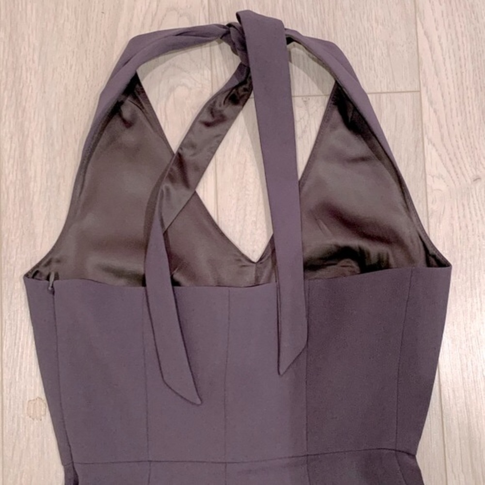 Guess by Marciano size 0 Grey Halter Jumpsuit NWT - Picture 13 of 14
